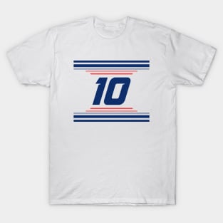 Daniel Dye #10 2024 NASCAR Design T-Shirt